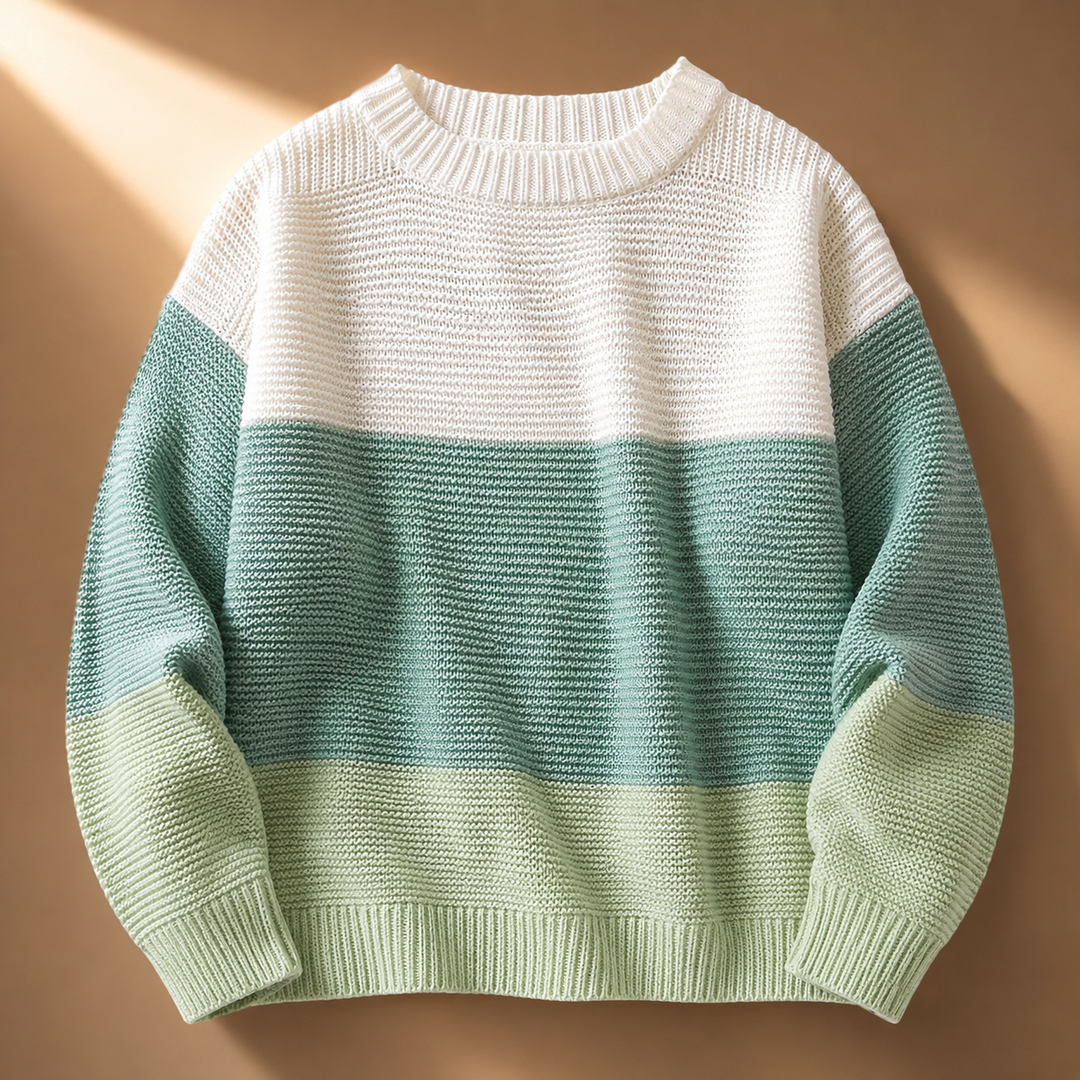 Frances Signature Colorblock Knit