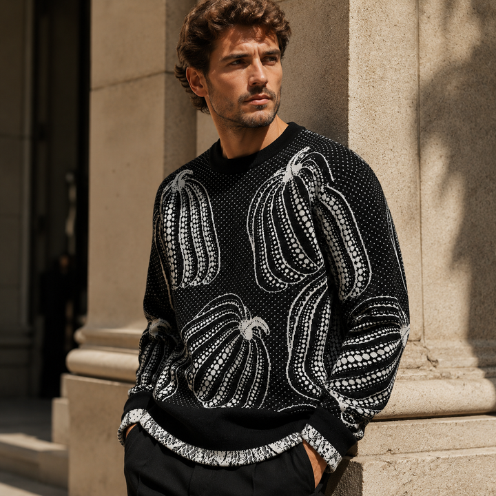 Hollis Pumpkin Knit Sweater