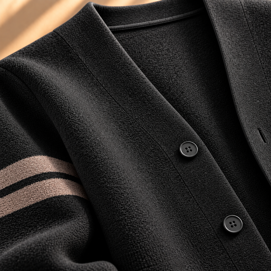 Hudson Varsity Stripe Cardigan