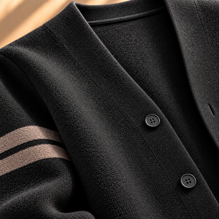 Hudson Varsity Stripe Cardigan