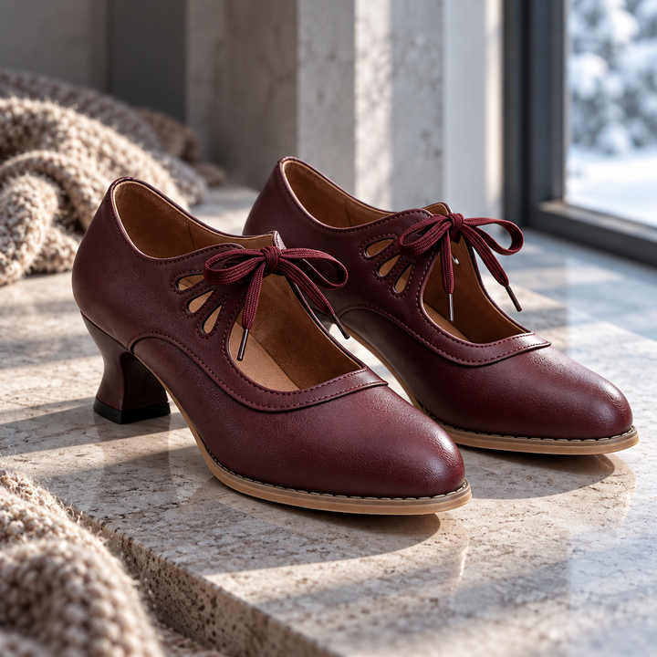Eleanor Petal Tie Pump