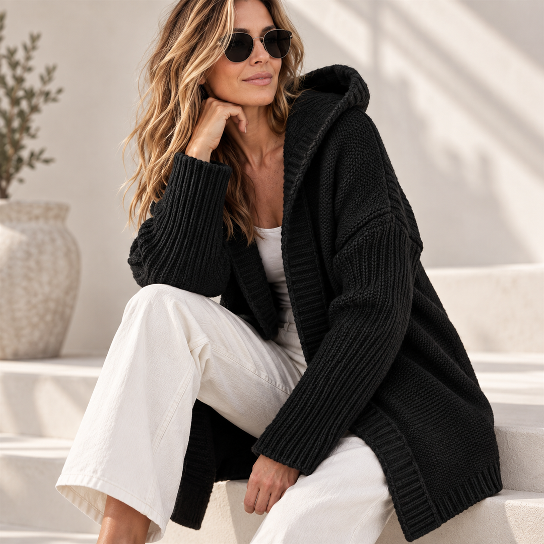 The Hampton Hooded Cardigan