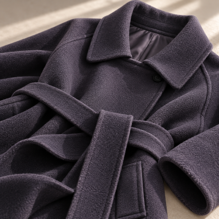 Margot Belted Wool Coat