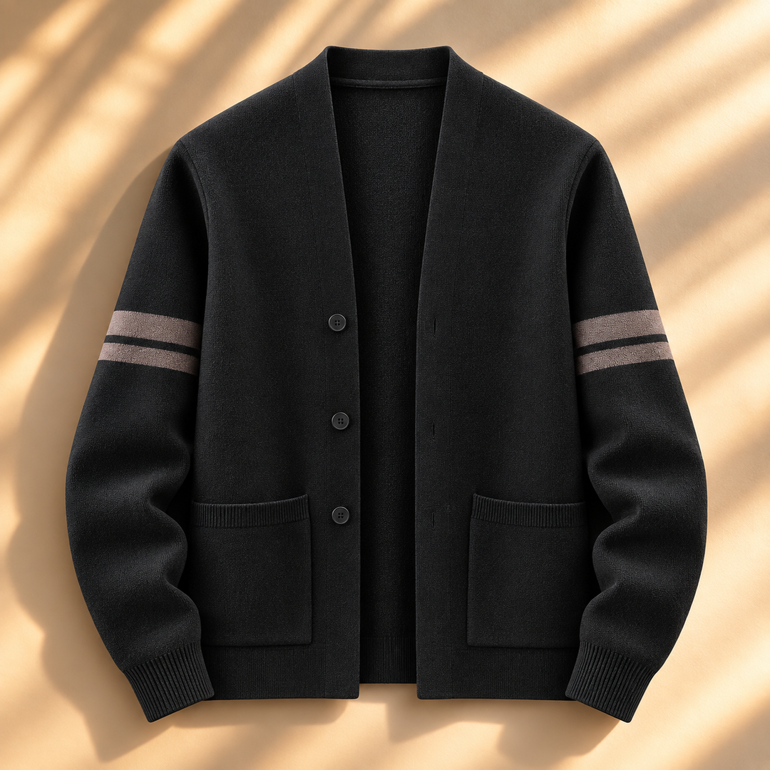 Hudson Varsity Stripe Cardigan
