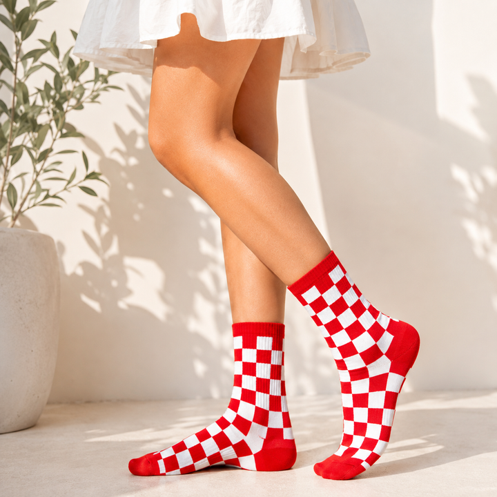 Checkmate Crew Socks