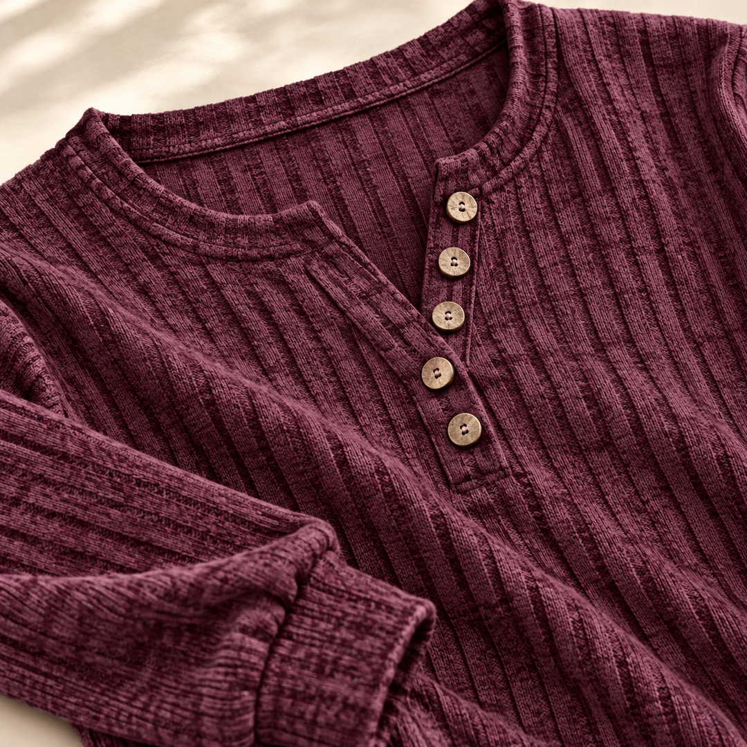 Jesse Bell Rib Henley Top