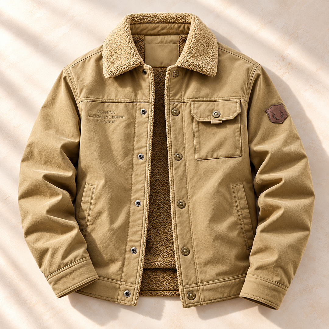 Banff Sherpa Lined Trucker Jacket