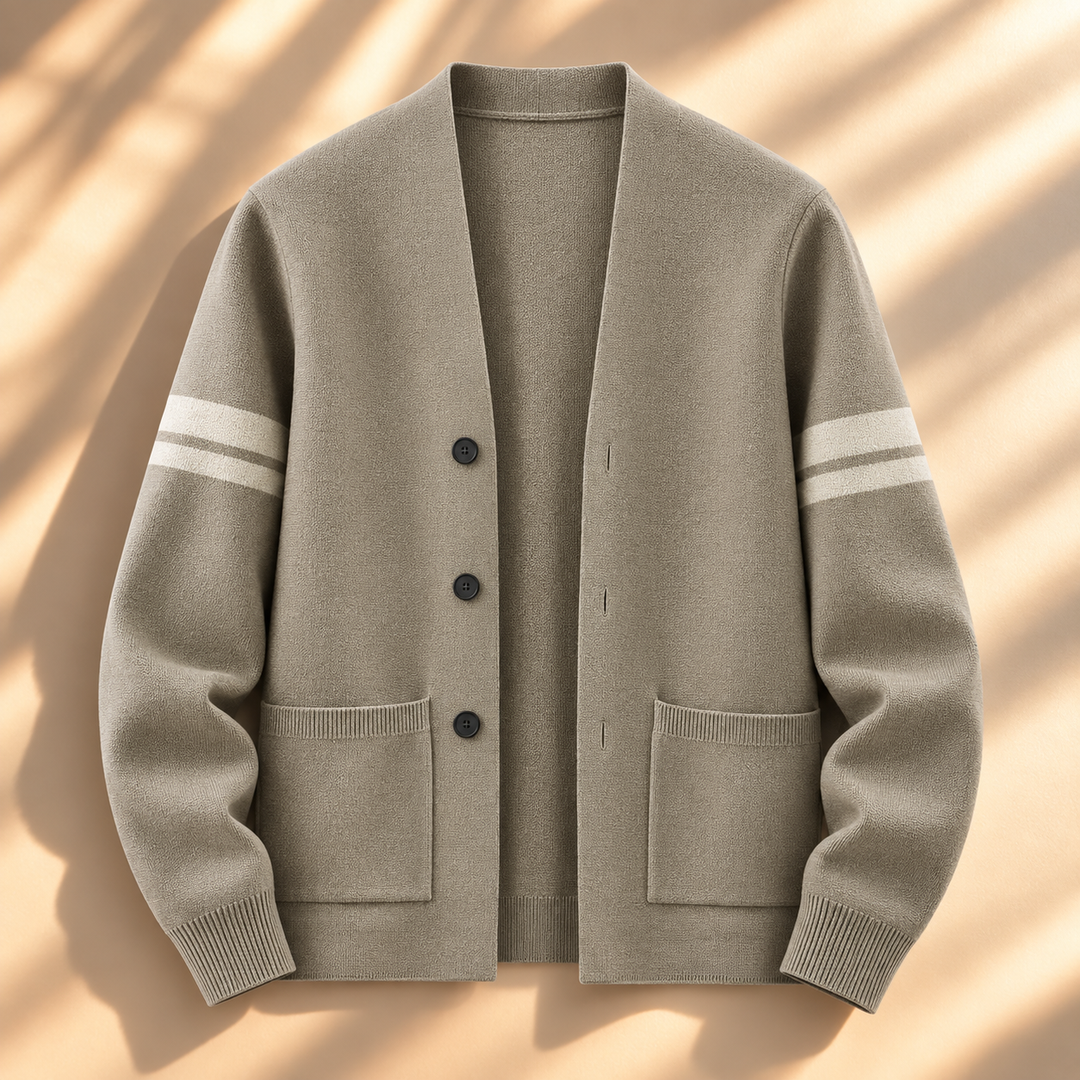 Hudson Varsity Stripe Cardigan