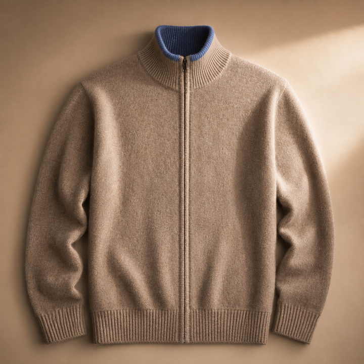 Jacob Brushed Knit Zip