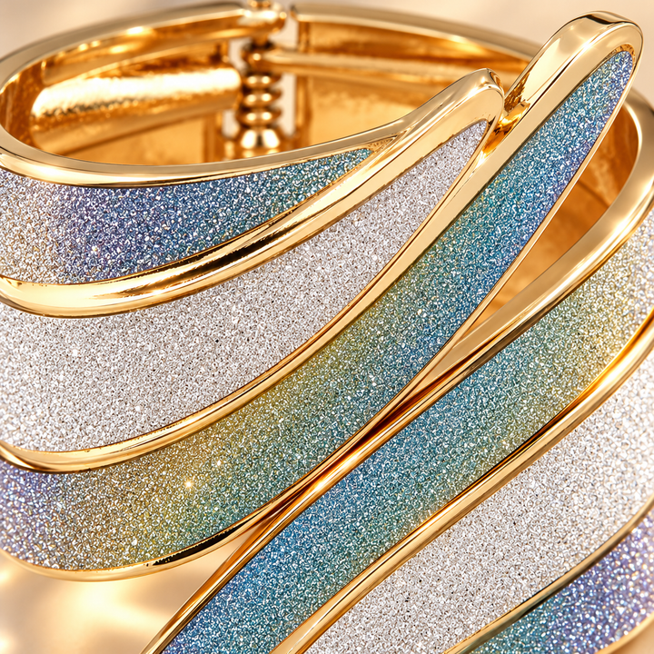 Aurora Glide Cuff Bracelet