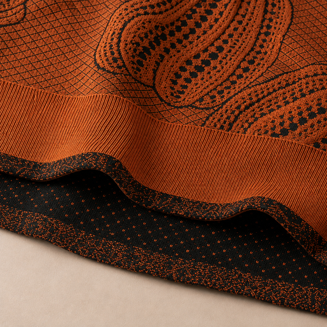 Hollis Pumpkin Knit Sweater