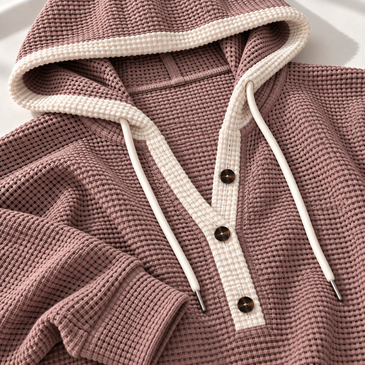 Jesse Bell Waffle Henley