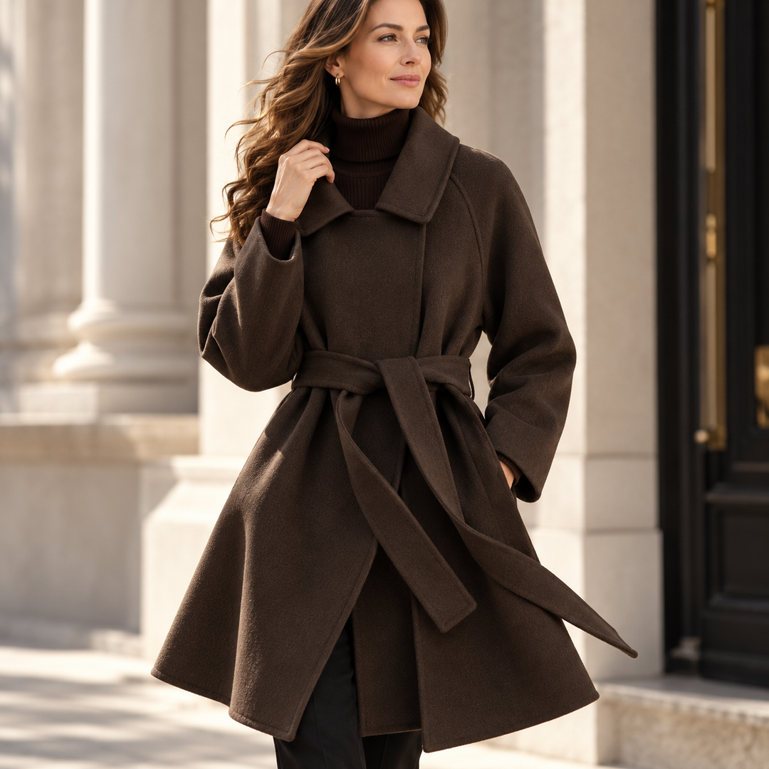 Margot Belted Wool Coat