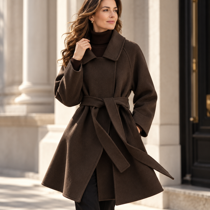 Margot Belted Wool Coat