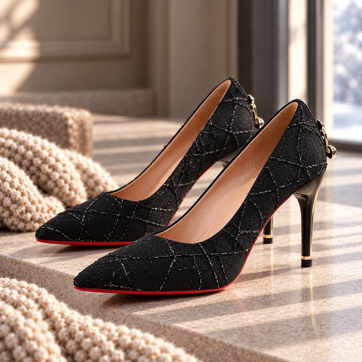 Sabre Pointed Heels