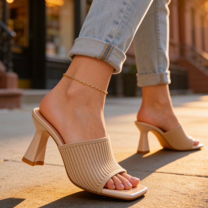 Emelia Block Heel Sandals