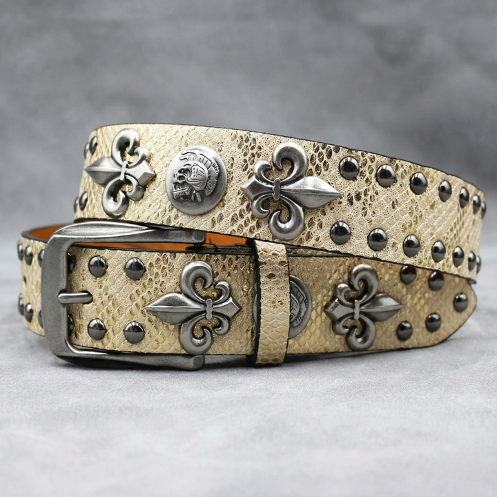 Anarchy Artifact Studded Belt — side view