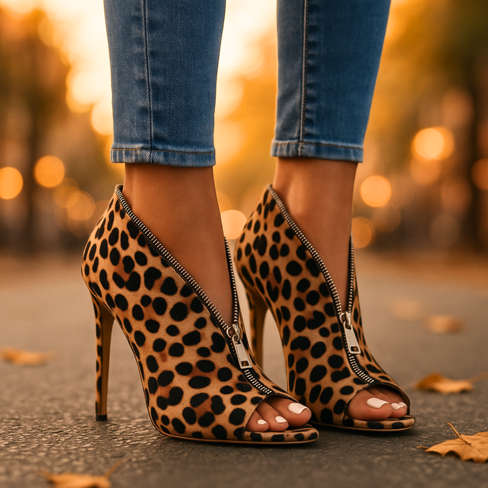 Harper Lane Zip Boots — side view