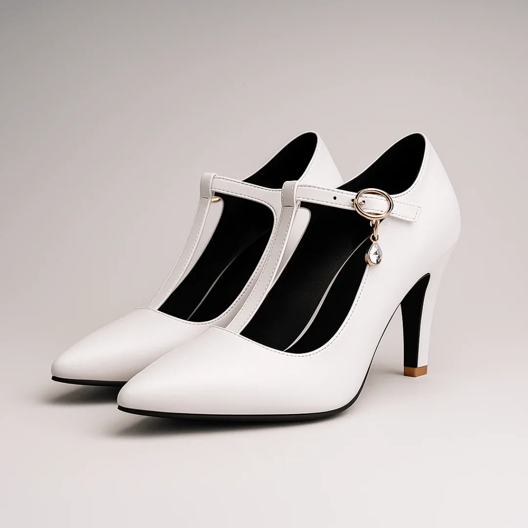 Vivienne Allure Heels — close-up detail