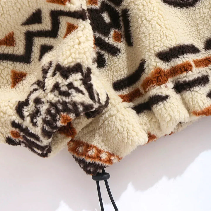 Aztec Trails Zip Fleece — lifestyle shot
