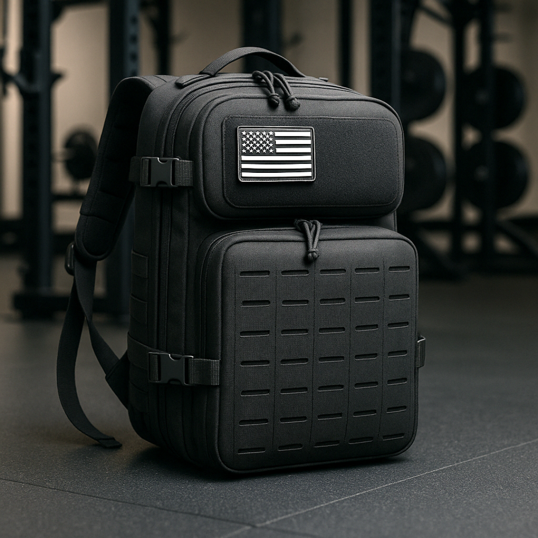 The TITAN Tactical Backpack — side view
