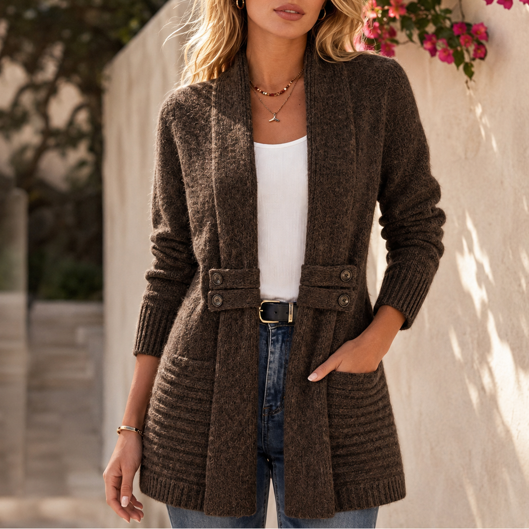 Rowan Tab Cardigan