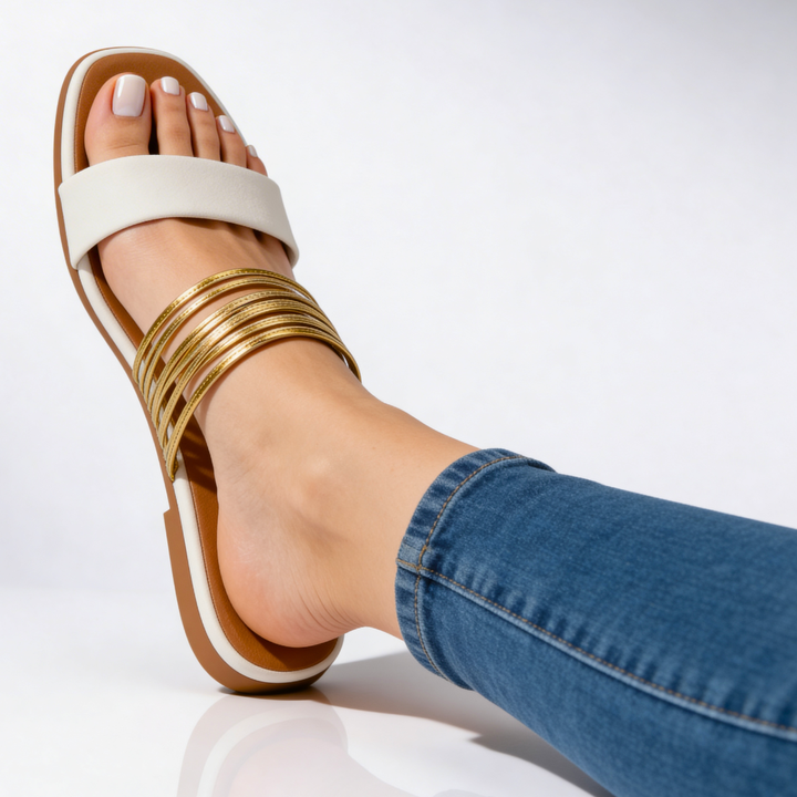 Odette Ohana Sandals — close-up detail