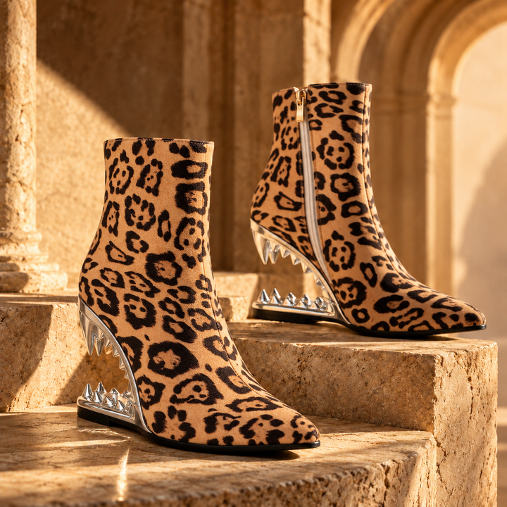 Delilah Fang Ankle Boots