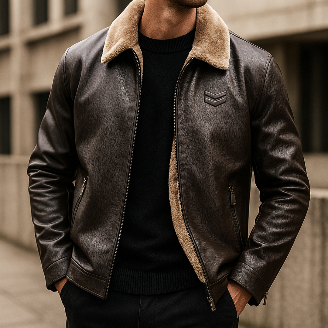 The Regent Flight Jacket — front view
