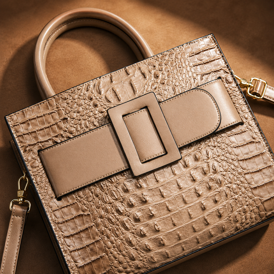 The Kensington Croc Tote