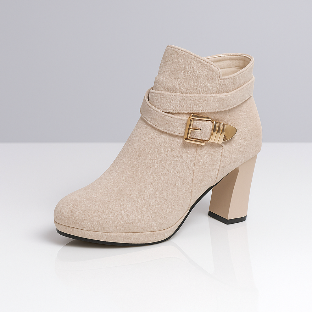 Harper Lane Suede Wrap Boots — alternate view