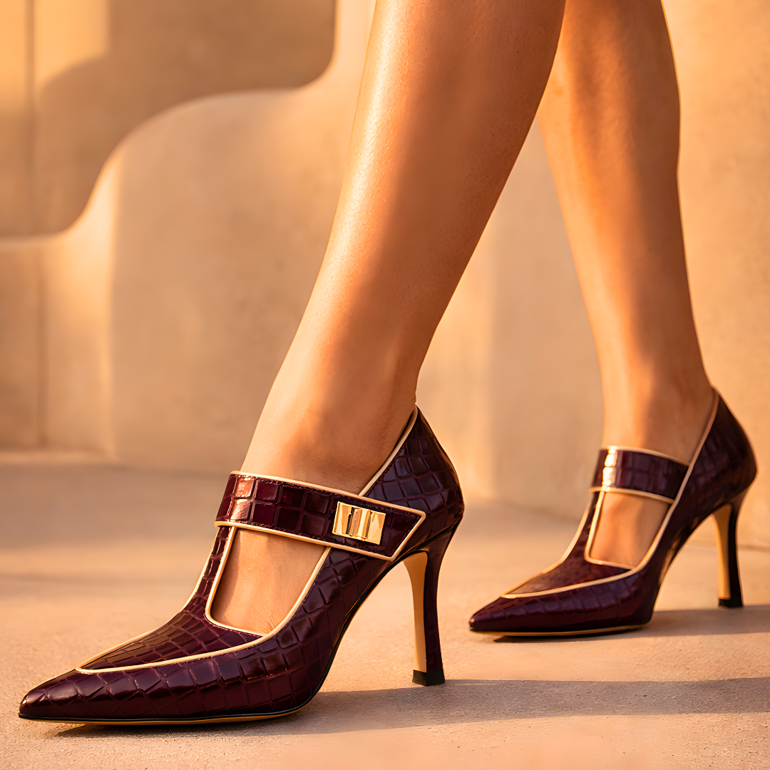 Vivienne Empress Heels — packaging