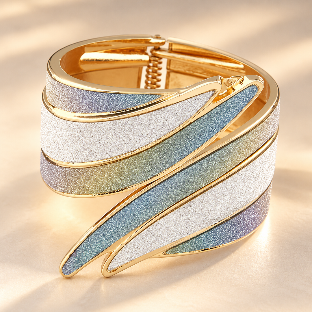 Aurora Glide Cuff Bracelet
