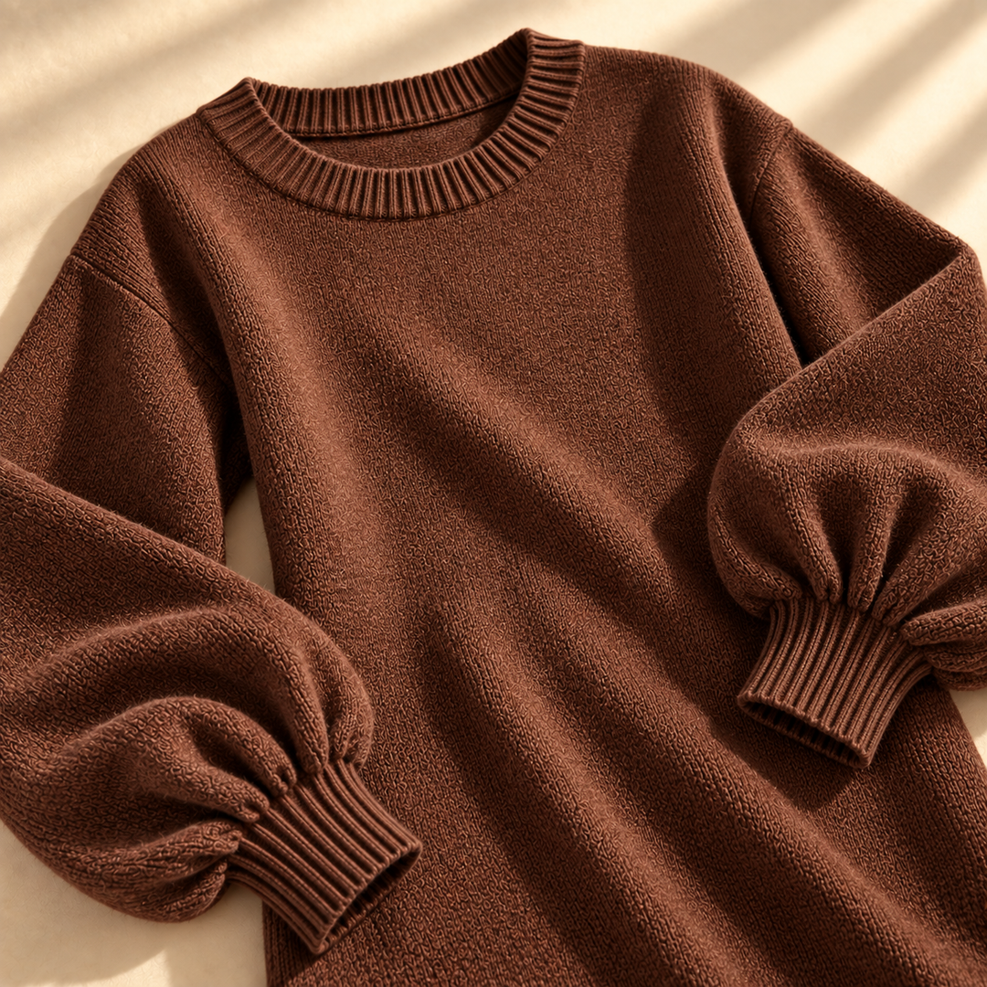 Margot Lantern Knit Dress