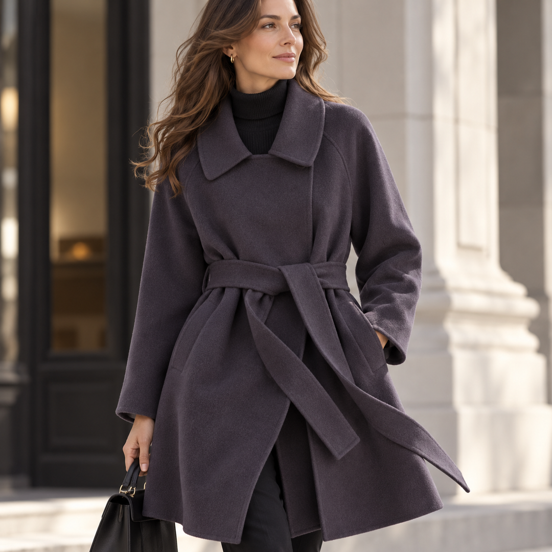 Margot Belted Wool Coat