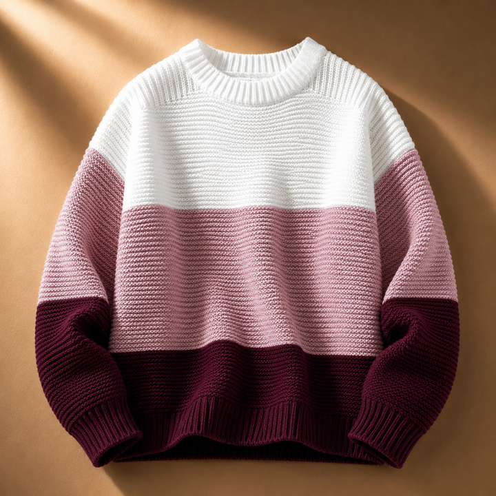Frances Signature Colorblock Knit