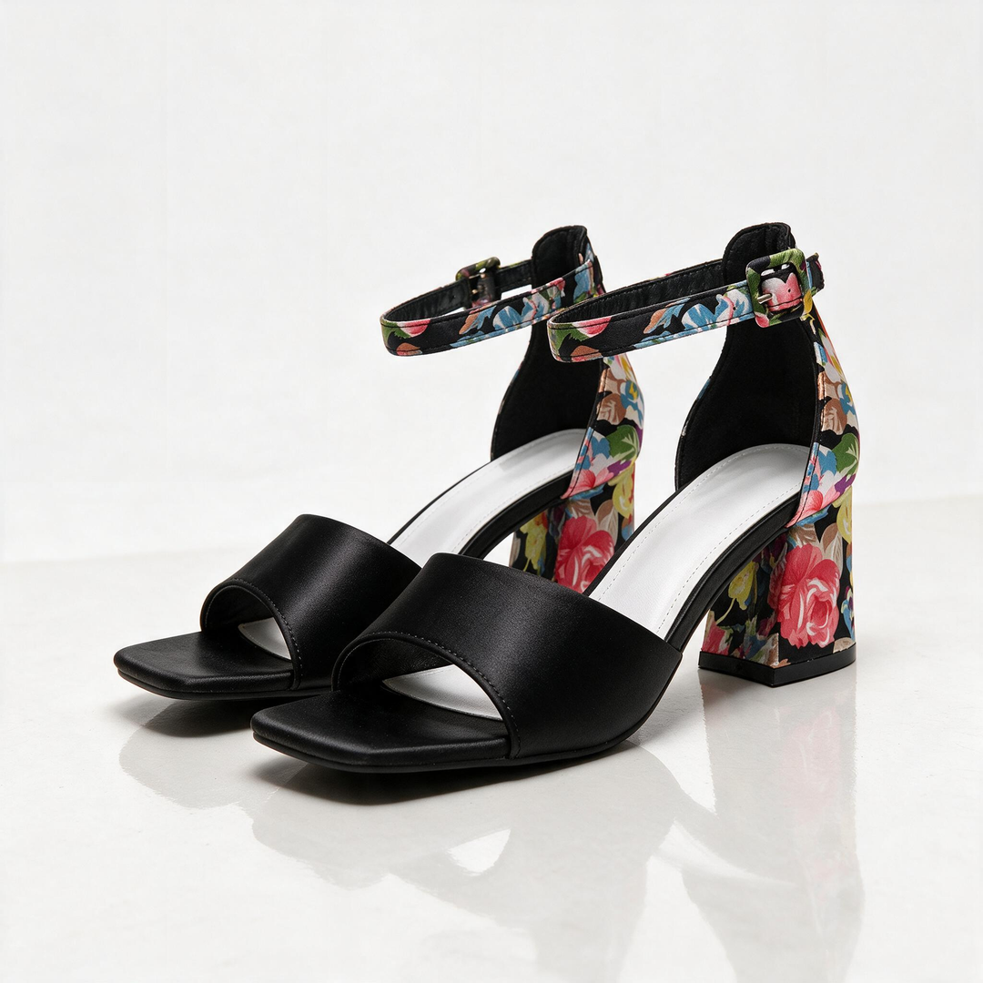 Klara May Floral Heels