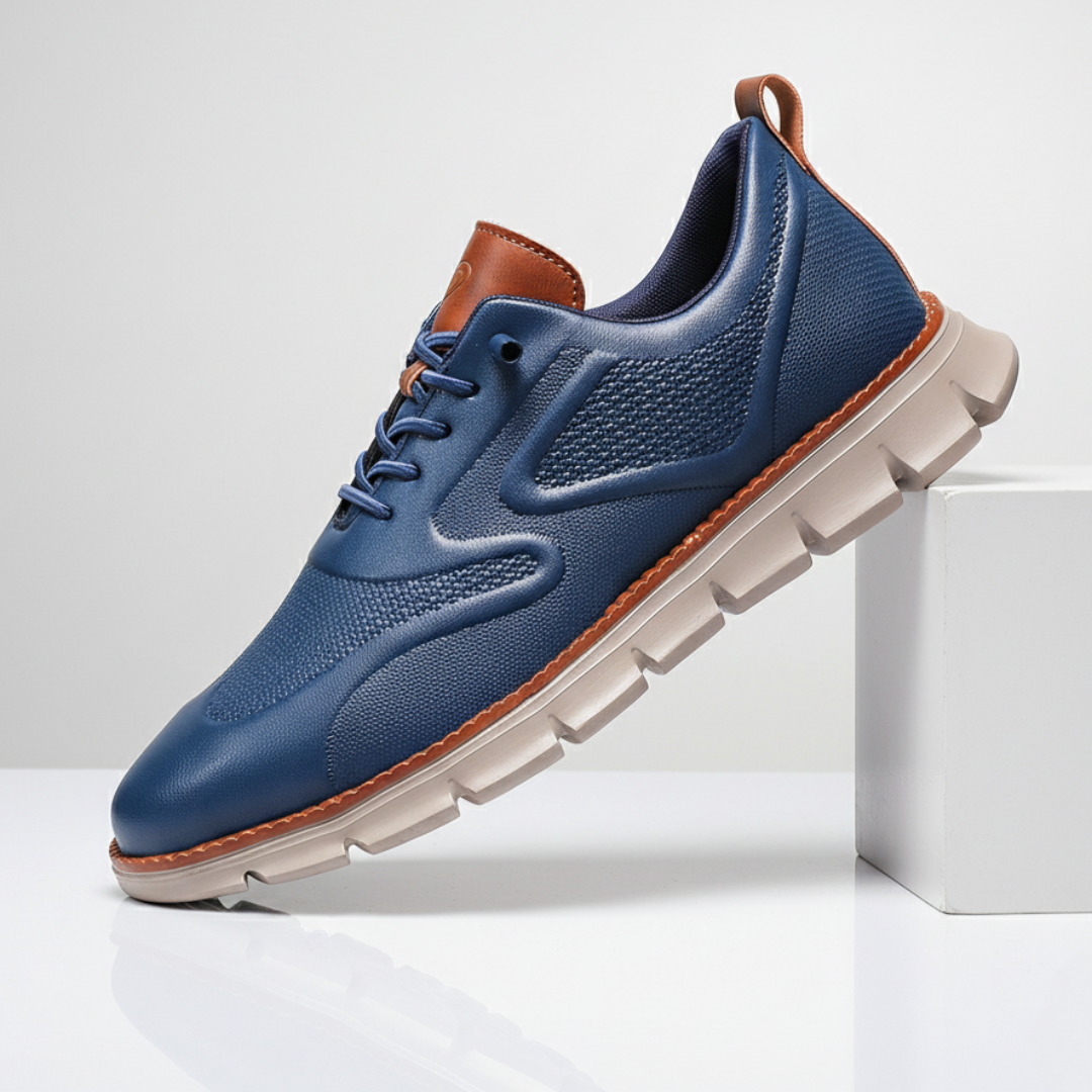 Hampton Lane Matte Sneakers — side view