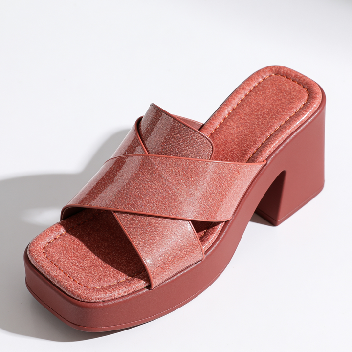 Sylvie Orthopedic Crossover Platform Sandals