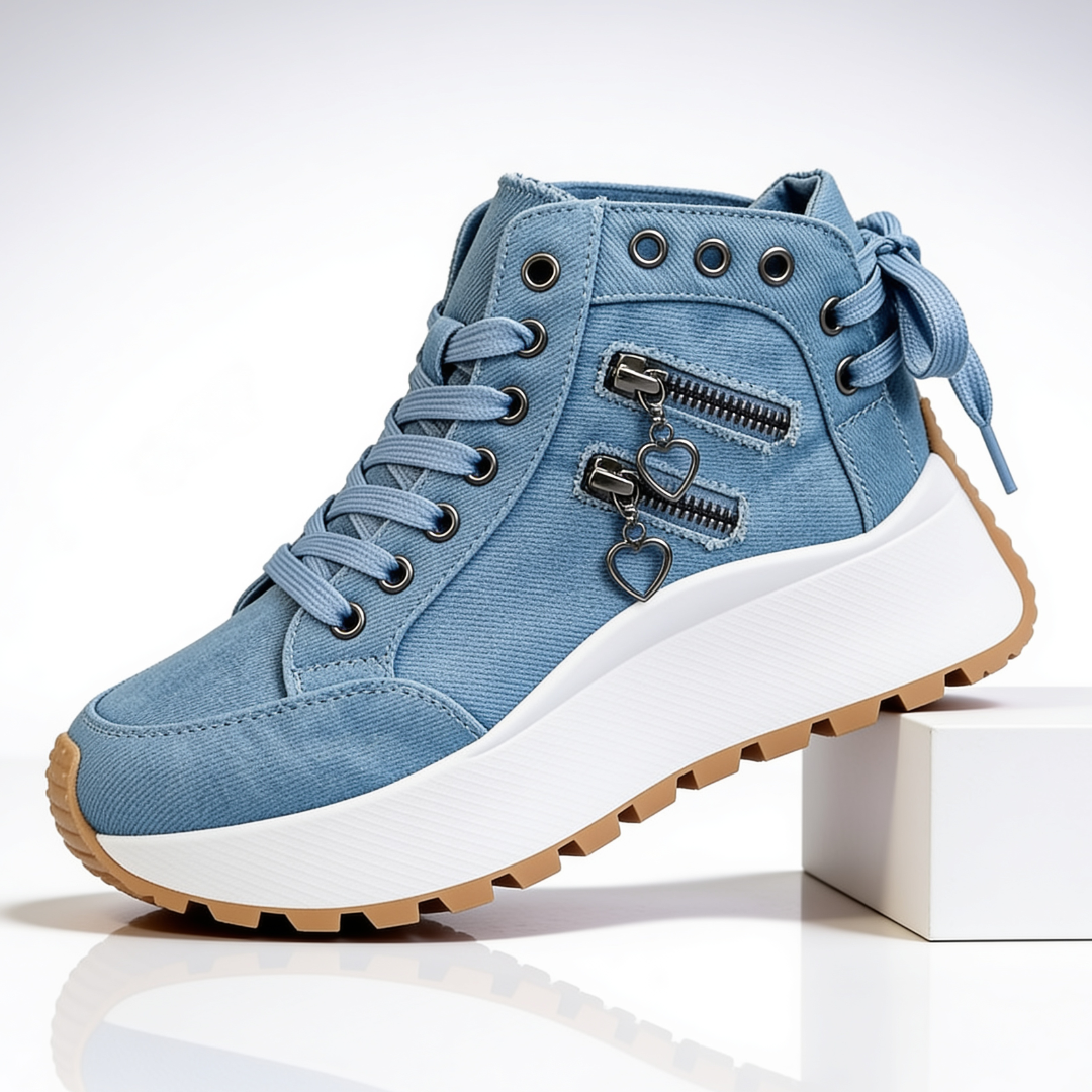 Ella Sweetheart Platform Sneakers