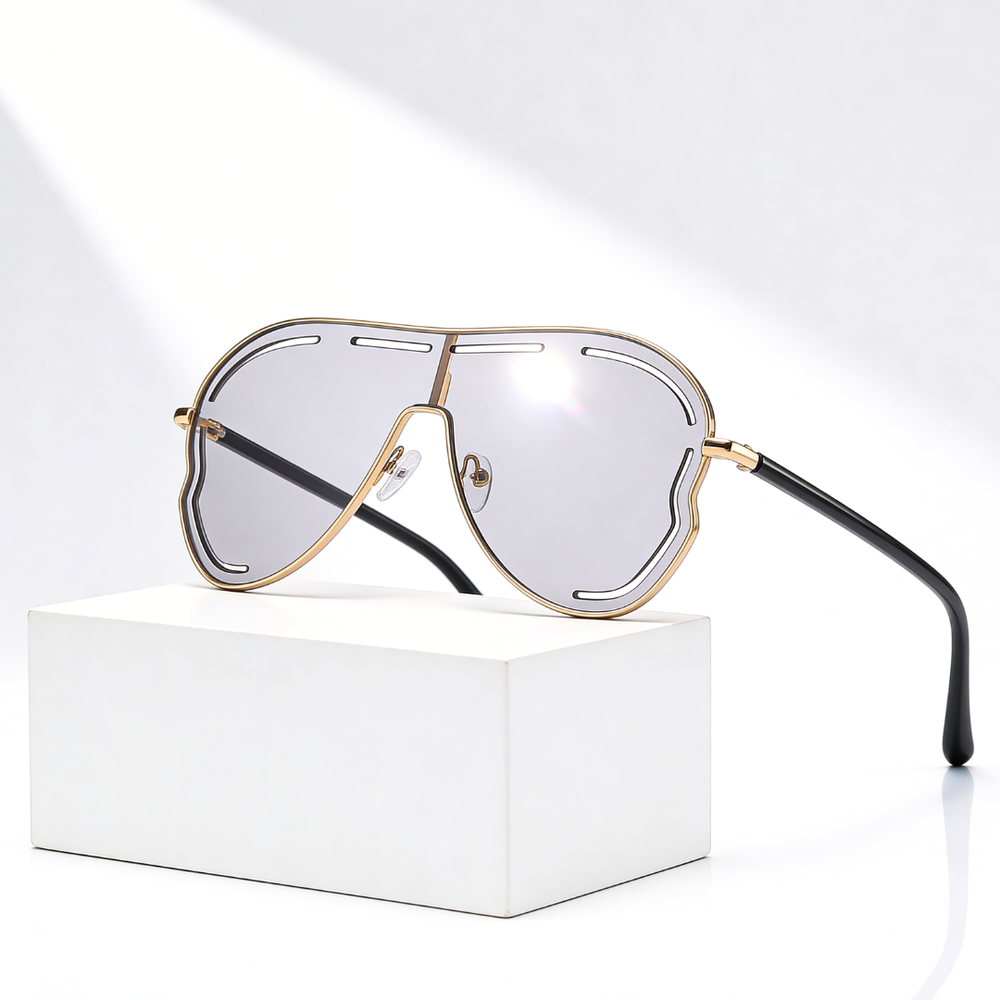 Dahlia Ray Aviators — side view