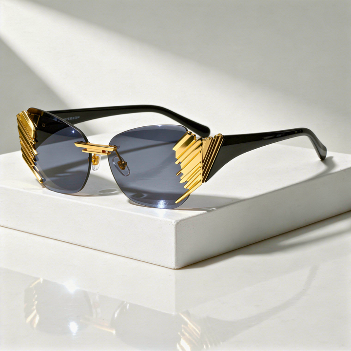 Serena Signature Cat-Eye Shades — front view