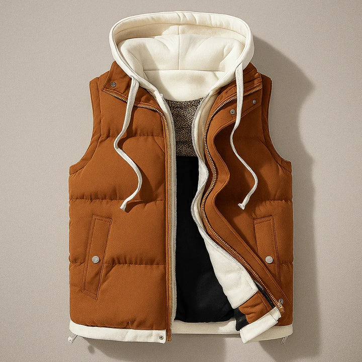 Fairmont Hooded Vest — front view