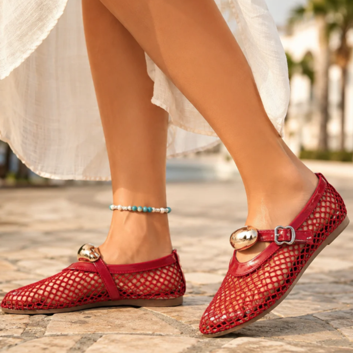 Coralie Mesh Flats
