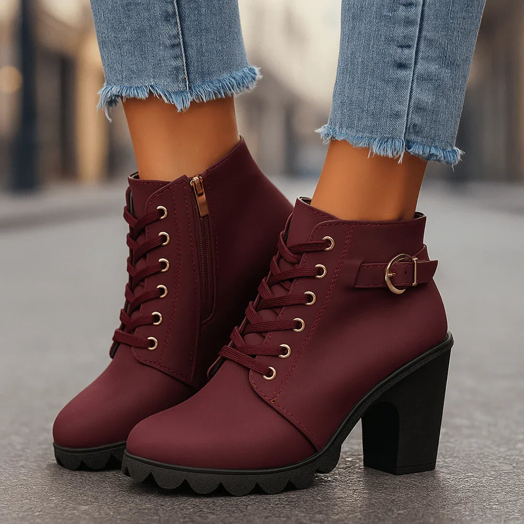Harper Lane Ankle Boots — front view