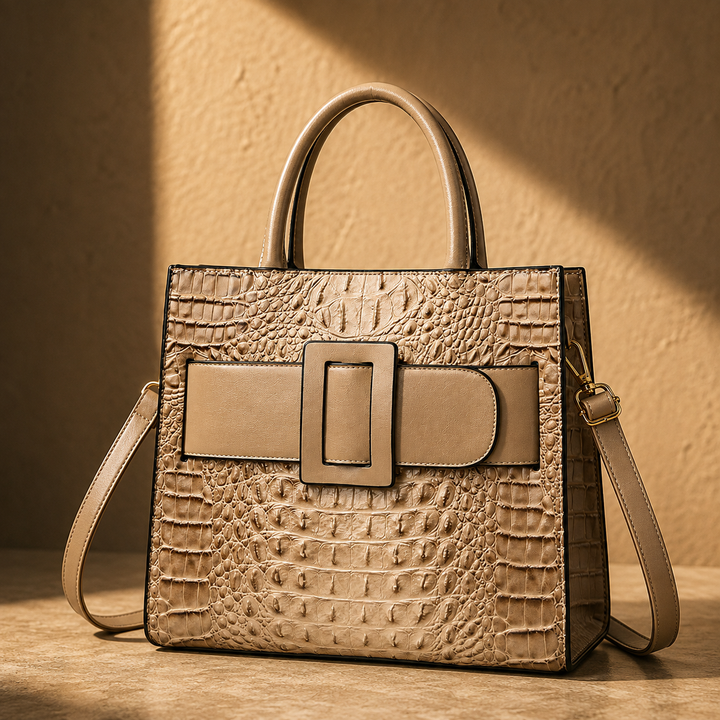 The Kensington Croc Tote