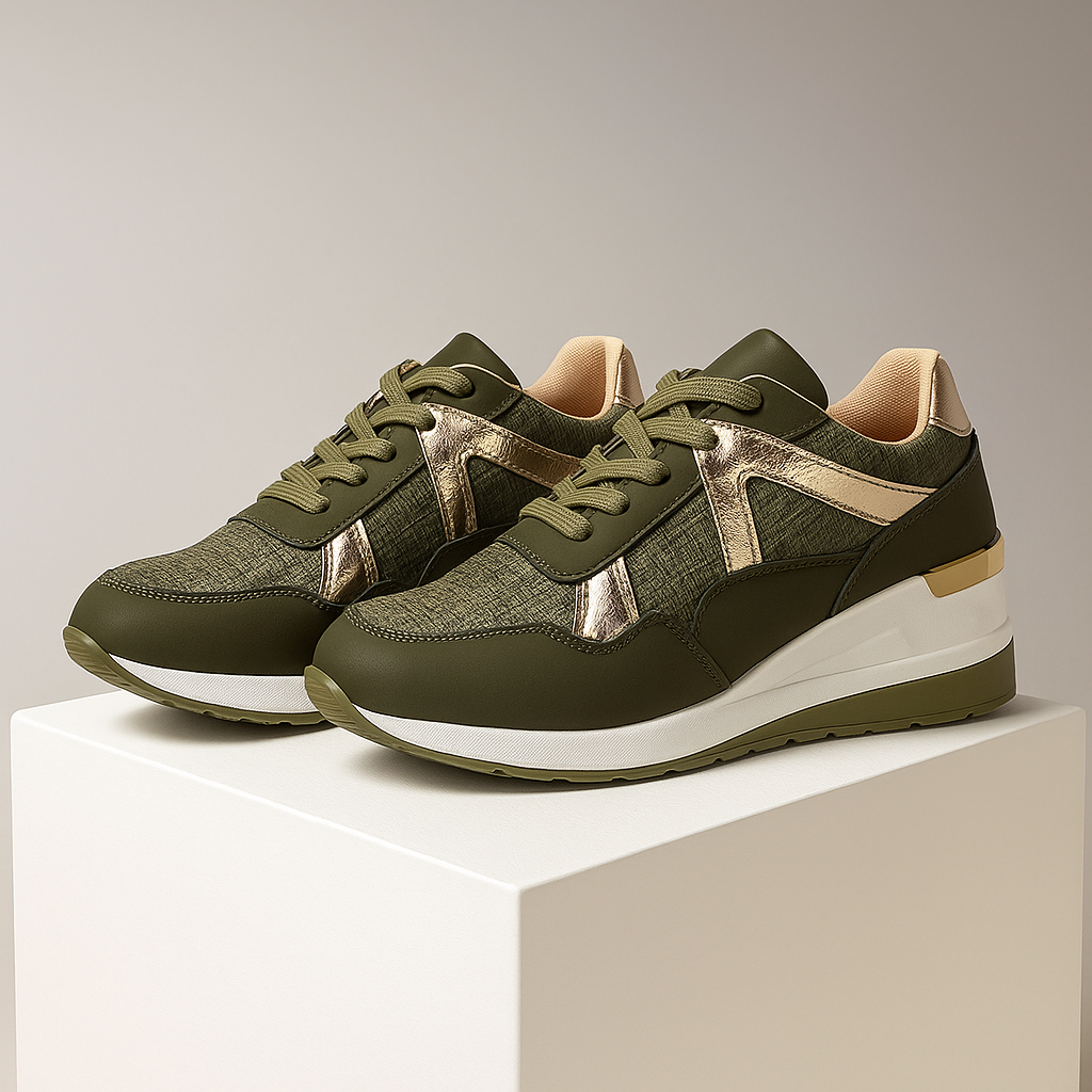 Harper Lane City Lift Sneakers — front view