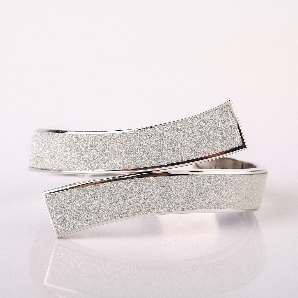 Aurora Glide Arc Bracelet — alternate view