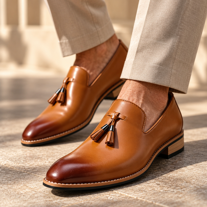Hudson Tassel Loafers