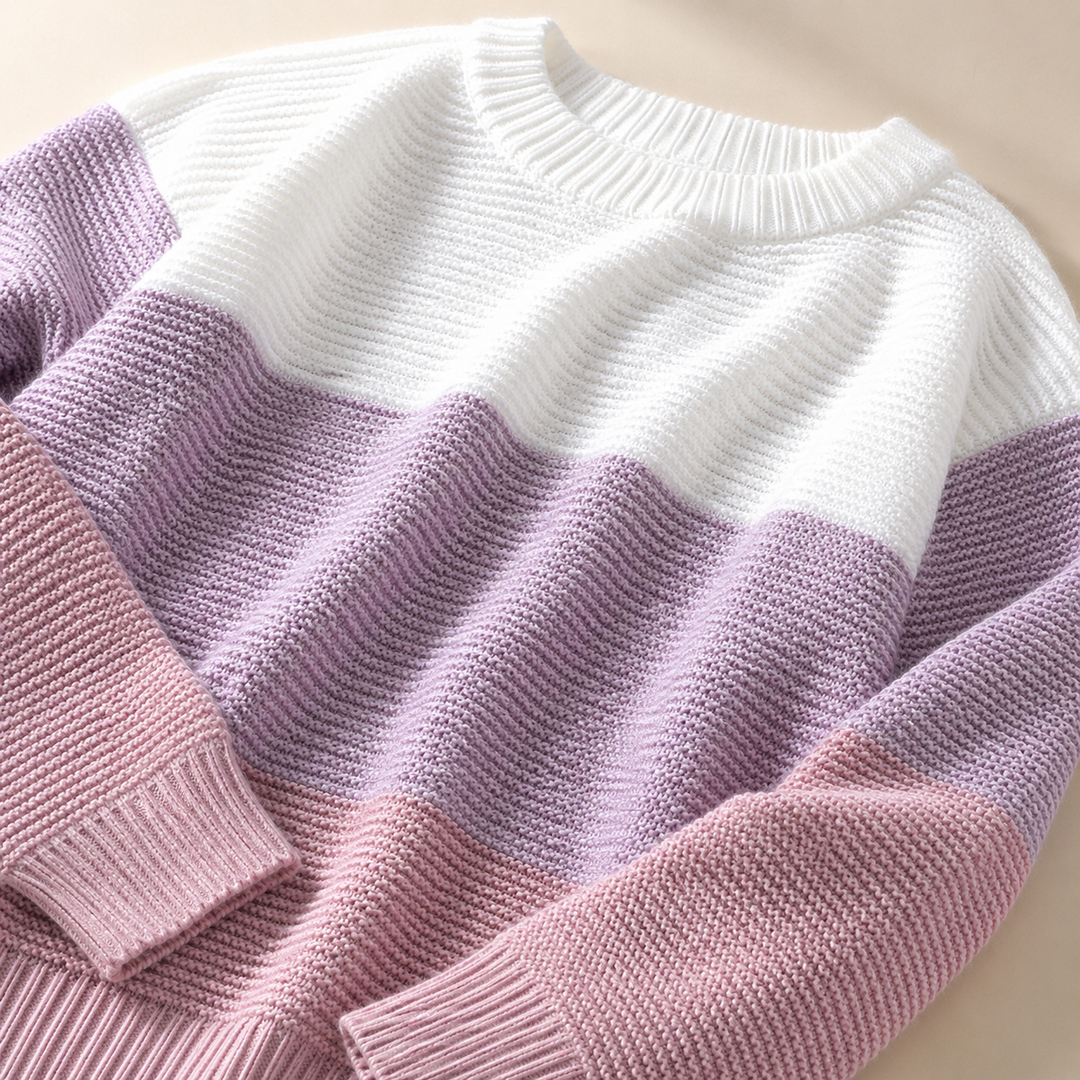 Frances Signature Colorblock Knit